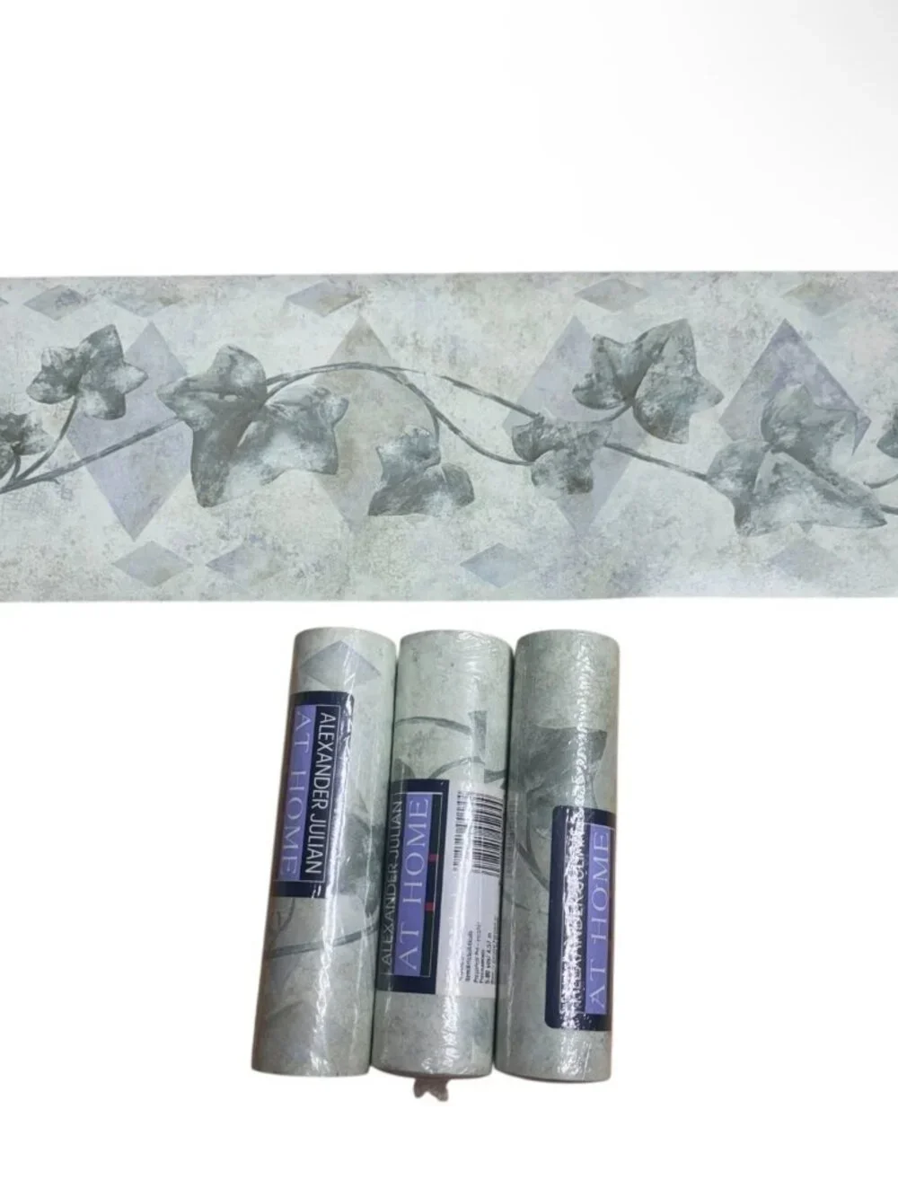 Vintage Wallpaper Border Vine Greenery Alexander Julian At Home 3 Rolls NEW